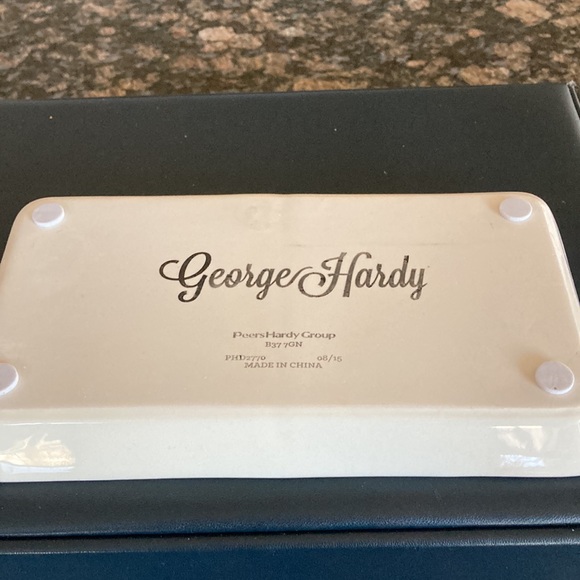 GEORGE HARDT SUPPLY CERAMIC COIN TRAY NIB - Picture 7 of 7